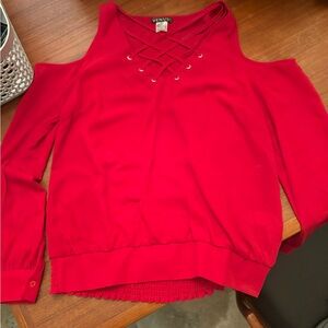 VENUS Vibrant Red Top